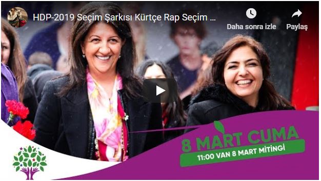 HDP’den Kürtçe rap şarkısı