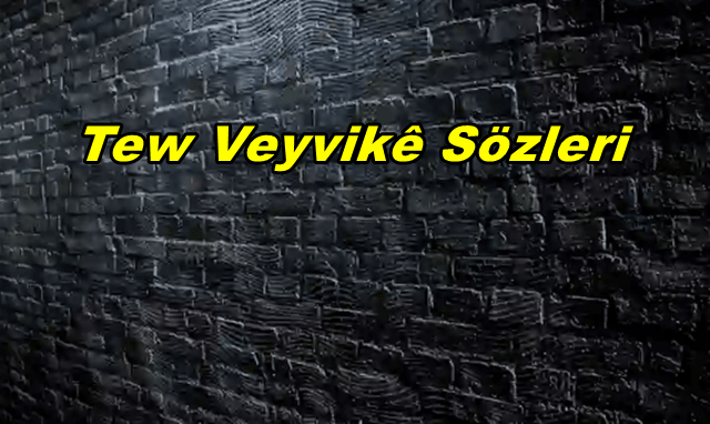 Tew Veyvikê Şarkı Sözleri ve Türkçe Anlamı