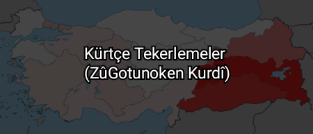 Kürtçe Tekerlemeler